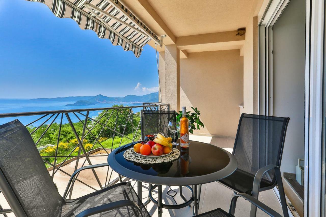 Apartmani VISUM Sveti Stefan Bagian luar foto