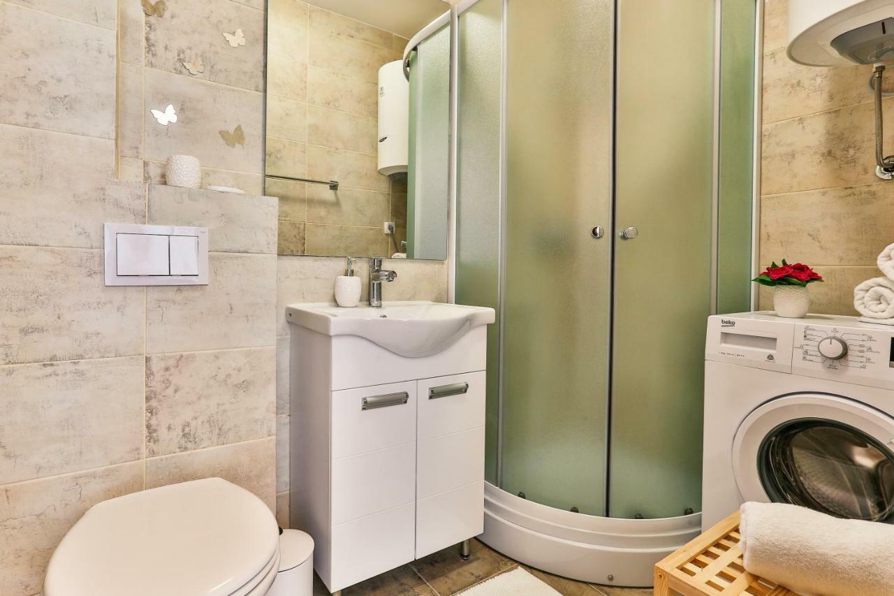 Apartmani VISUM Sveti Stefan Bagian luar foto
