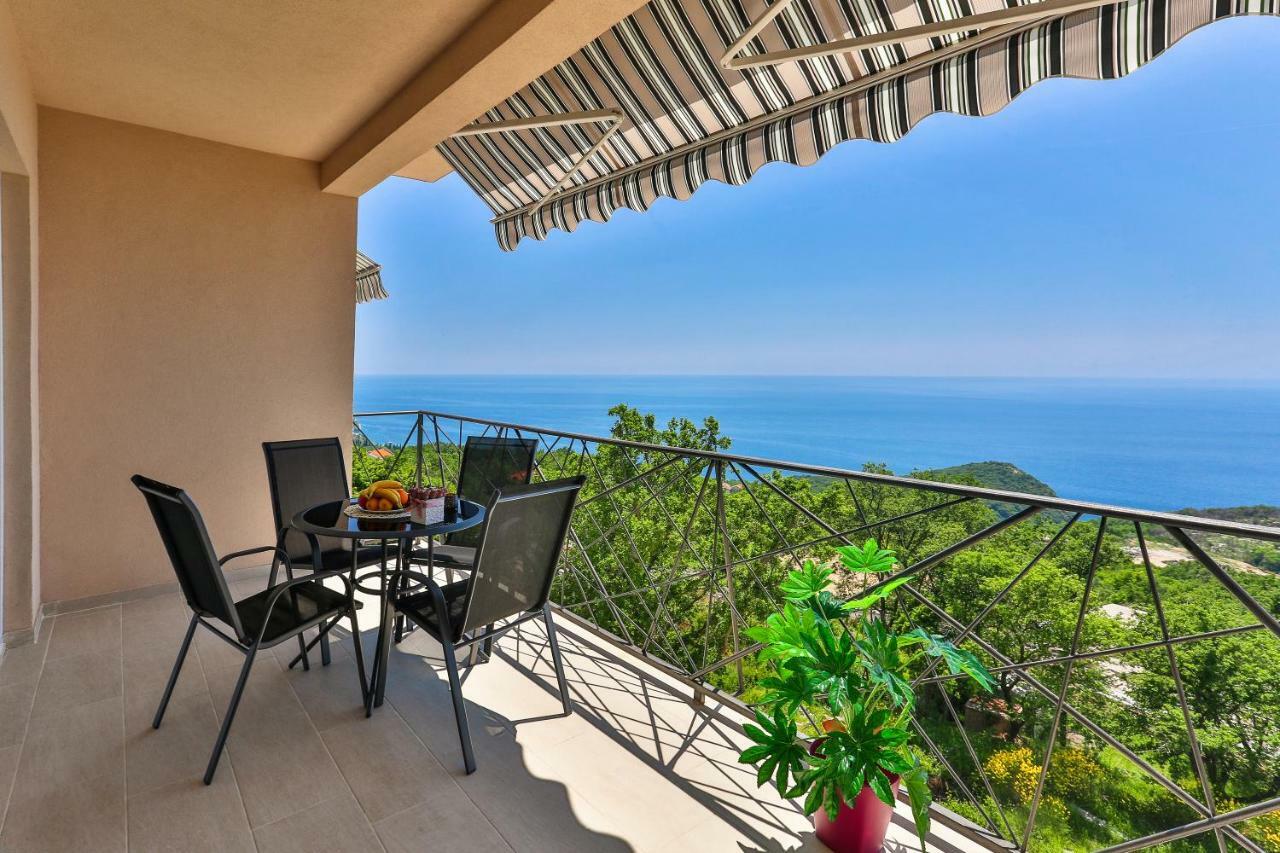 Apartmani VISUM Sveti Stefan Bagian luar foto