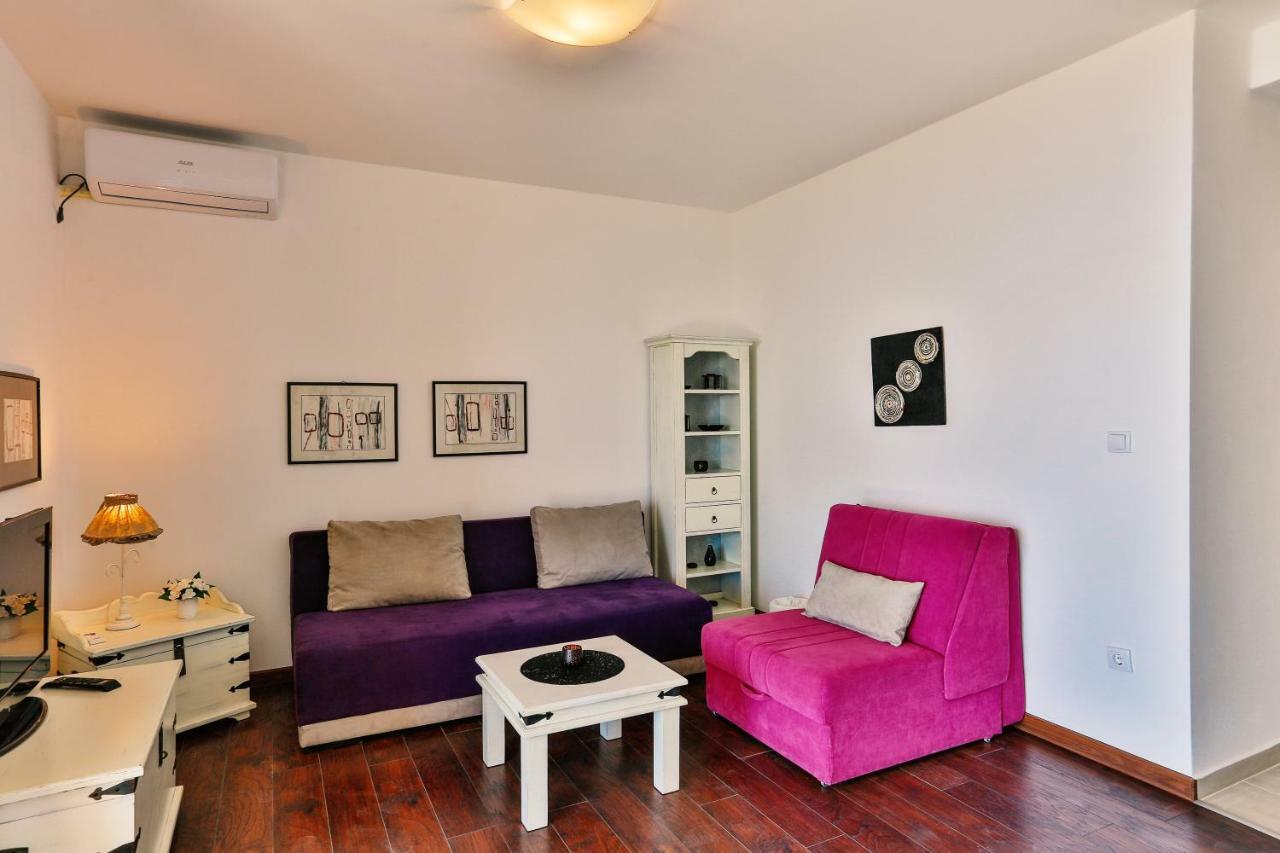 Apartmani VISUM Sveti Stefan Bagian luar foto